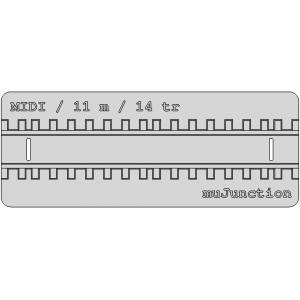 Gabarit MIDI / 11 m / 14 t / Rocoline