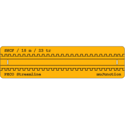 Gabarit SNCF 18 m / 23 t / PECO Streamline